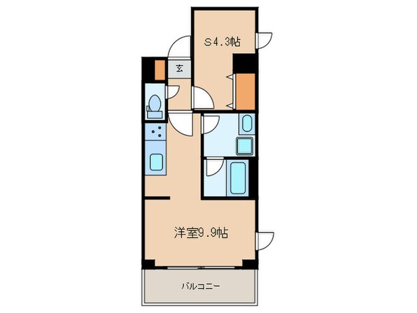 カーザビアンカの物件間取画像